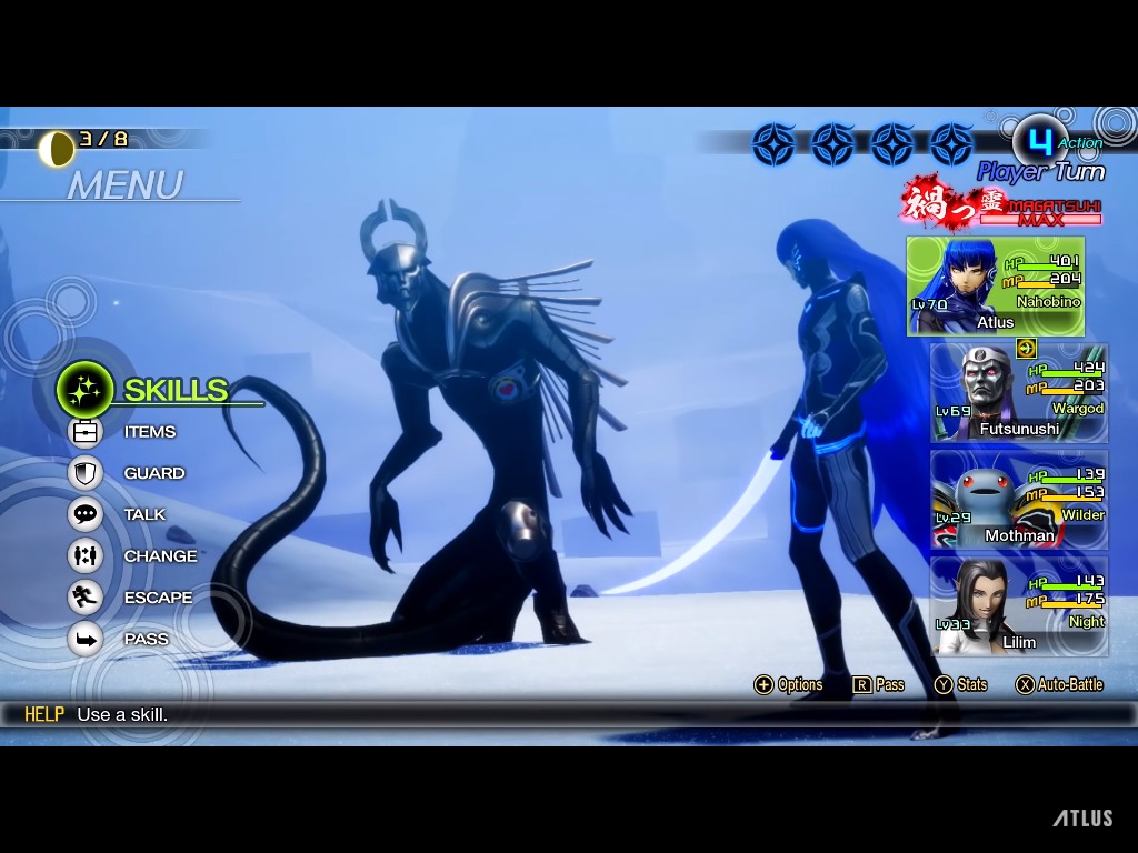 Atlus suelta nuevo trailer de Shin Megami Tensei V mostrando las habilidades del protagonista